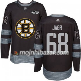 Dresovi Boston Bruins Jaromir Jagr 68 1917-2017 100th Anniversary Adidas Crna Authentic - Muške